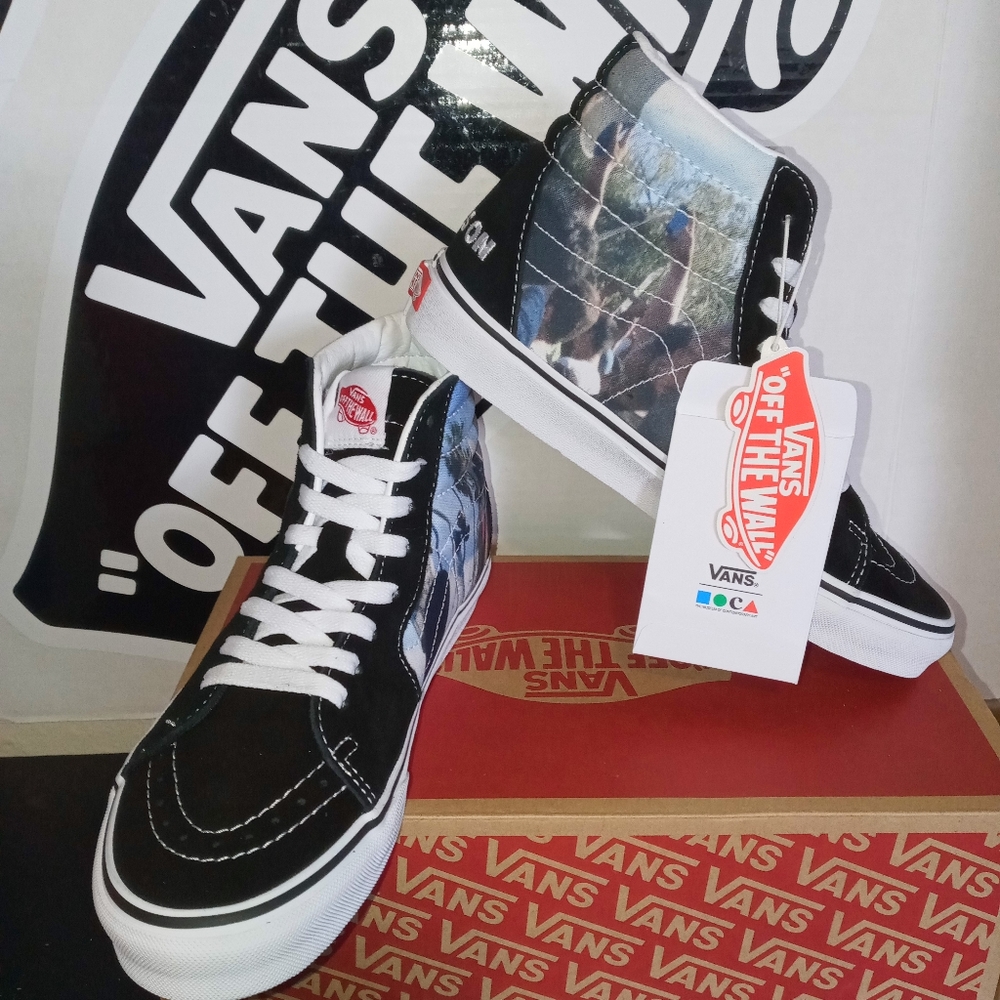 Vans Sk8-Hi (Moca) Frances/Stark Multiple Sizes